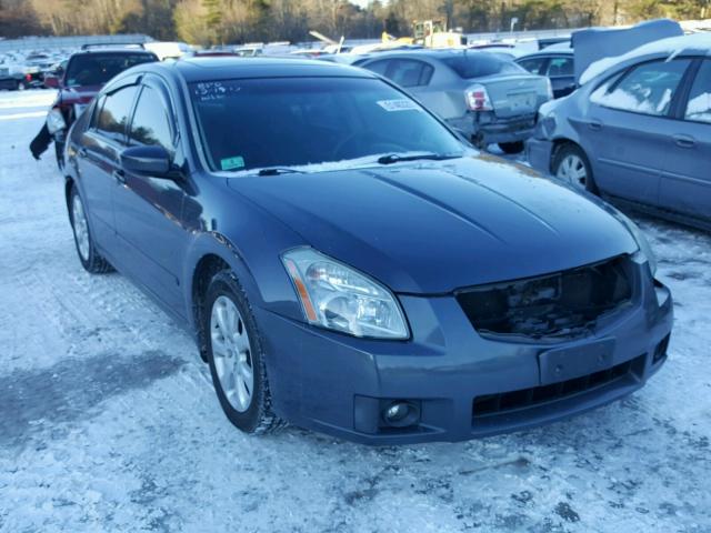 1N4BA41E47C804016 - 2007 NISSAN MAXIMA SE GRAY photo 1