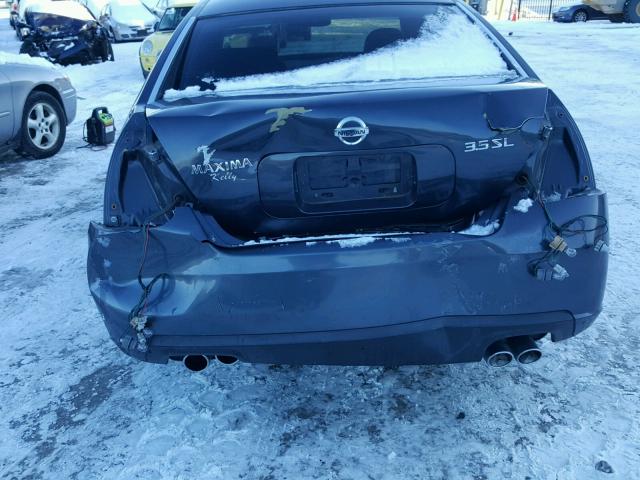 1N4BA41E47C804016 - 2007 NISSAN MAXIMA SE GRAY photo 9