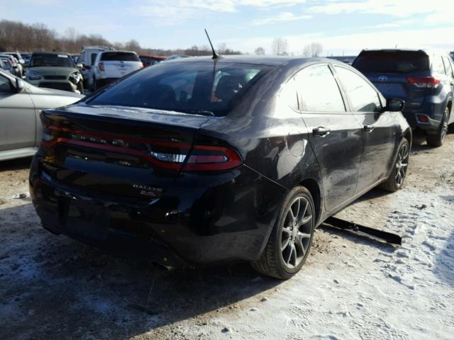 1C3CDFBB8ED926329 - 2014 DODGE DART SXT BLACK photo 4