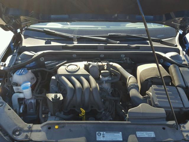 3VW2K7AJ6FM337780 - 2015 VOLKSWAGEN JETTA BASE BLUE photo 7