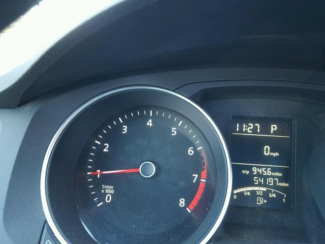 3VW2K7AJ6FM337780 - 2015 VOLKSWAGEN JETTA BASE BLUE photo 8