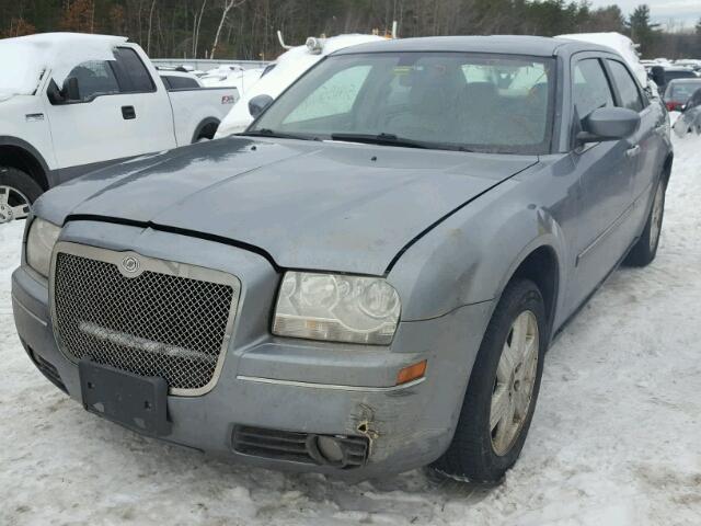 2C3KK53G96H375127 - 2006 CHRYSLER 300 TOURIN GRAY photo 2