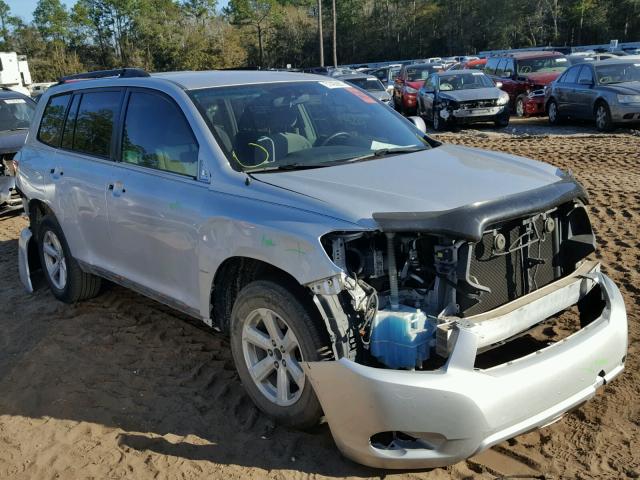 JTEDS41A992086268 - 2009 TOYOTA HIGHLANDER SILVER photo 1