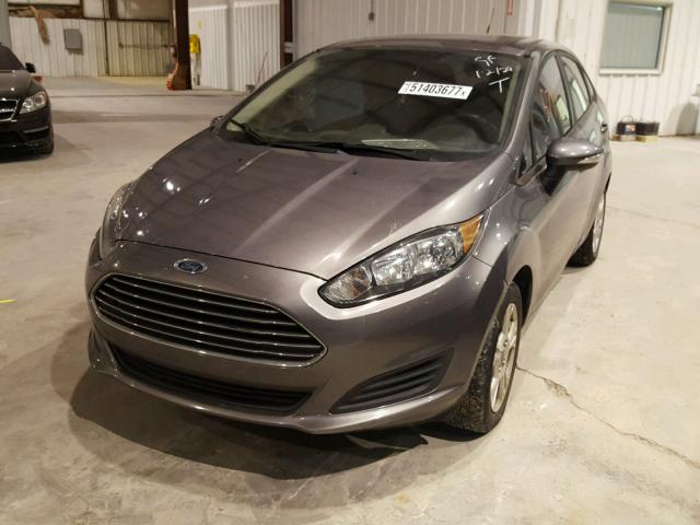 3FADP4BJ1EM168752 - 2014 FORD FIESTA SE GRAY photo 2