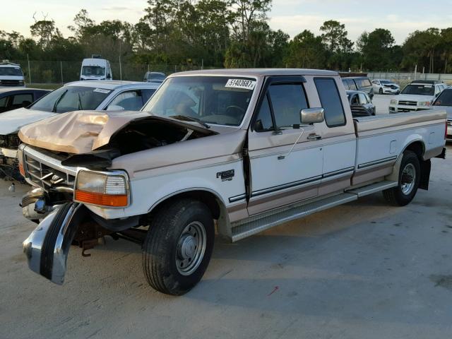 1FTHX25F6TEA09476 - 1996 FORD F250 TWO TONE photo 2