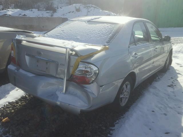 4T1BE32K53U768558 - 2003 TOYOTA CAMRY LE SILVER photo 4