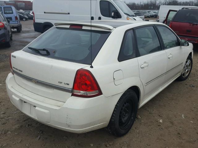 1G1ZT61826F198293 - 2006 CHEVROLET MALIBU MAX 白色 照片 4