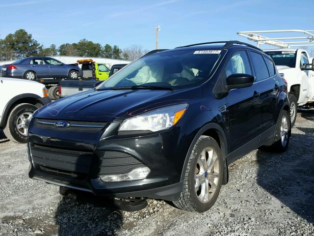 1FMCU0GX1DUB60015 - 2013 FORD ESCAPE SE BLACK photo 2