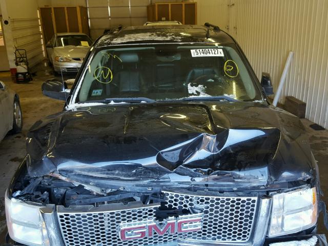 2GTEK638571693327 - 2007 GMC NEW SIERRA BLACK photo 7