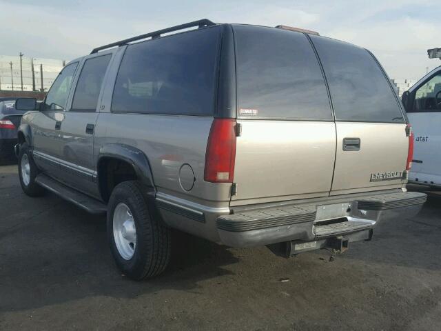 3GNGC26R3XG156506 - 1999 CHEVROLET SUBURBAN C BEIGE photo 3