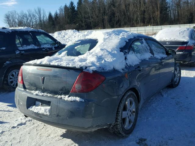 1G2ZH558564256782 - 2006 PONTIAC G6 GT BLUE photo 4