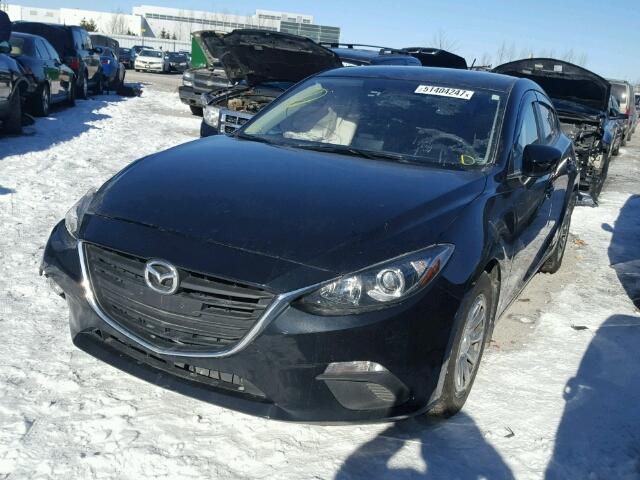 3MZBM1K74GM246809 - 2016 MAZDA 3 SPORT BLACK photo 2