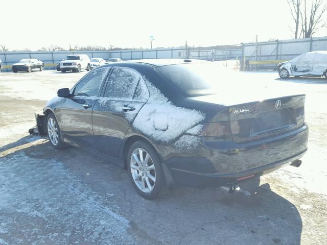 JH4CL96818C010602 - 2008 ACURA TSX BLACK photo 3