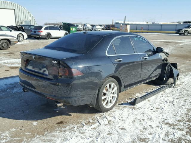 JH4CL96818C010602 - 2008 ACURA TSX BLACK photo 4