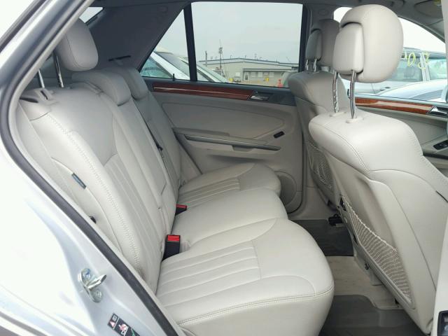 4JGBB22E68A405269 - 2008 MERCEDES-BENZ ML 320 CDI SILVER photo 6