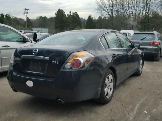 1N4AL21E78N538393 - 2008 NISSAN ALTIMA 2.5 BLACK photo 4