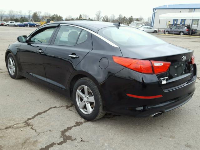 5XXGM4A77FG383500 - 2015 KIA OPTIMA LX BLACK photo 3