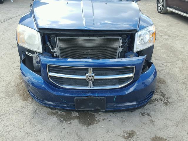 1B3HB48A39D213713 - 2009 DODGE CALIBER SX BLUE photo 9