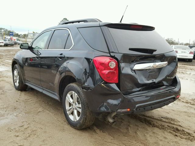 2GNALPEK1D6146197 - 2013 CHEVROLET EQUINOX LT BLACK photo 3