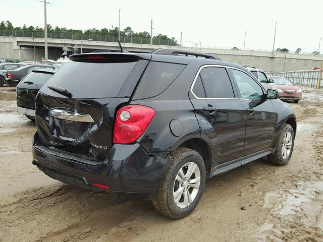 2GNALPEK1D6146197 - 2013 CHEVROLET EQUINOX LT BLACK photo 4