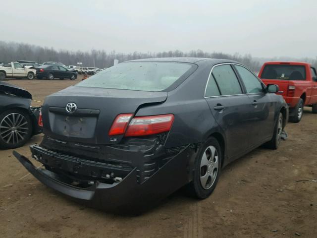 4T1BE46K77U648119 - 2007 TOYOTA CAMRY NEW CHARCOAL photo 4