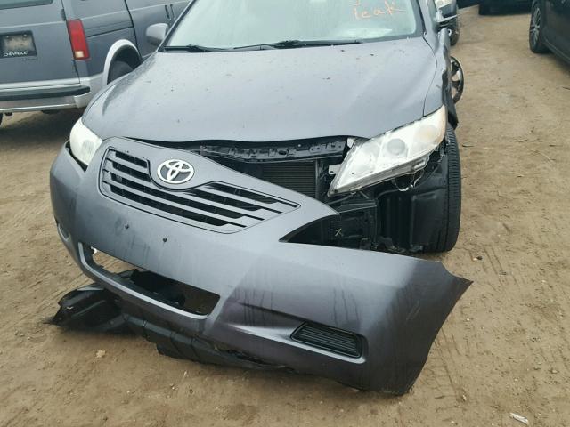 4T1BE46K77U648119 - 2007 TOYOTA CAMRY NEW CHARCOAL photo 9