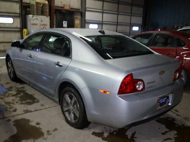 1G1ZC5E03CF244983 - 2012 CHEVROLET MALIBU 1LT SILVER photo 3