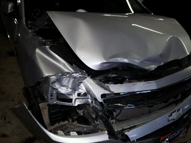 1G1ZC5E03CF244983 - 2012 CHEVROLET MALIBU 1LT 银色 照片 9