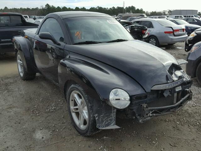 1GCES14P33B102124 - 2003 CHEVROLET SSR BLACK photo 1