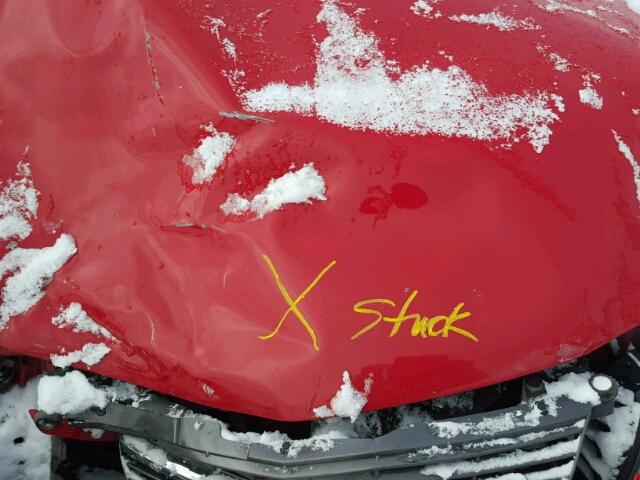 2G1WF52E149351194 - 2004 CHEVROLET IMPALA 红色 照片 7