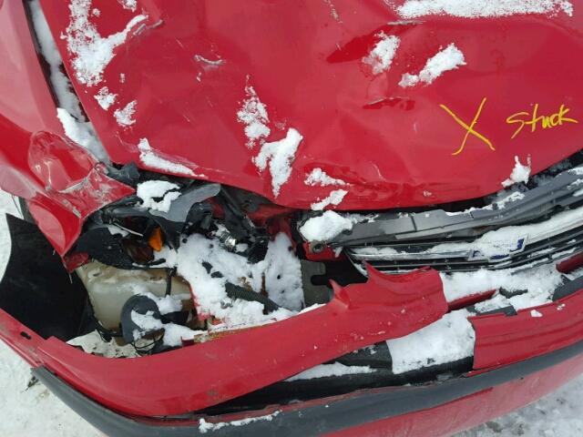 2G1WF52E149351194 - 2004 CHEVROLET IMPALA 红色 照片 9