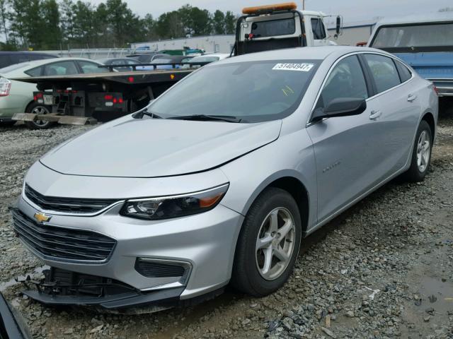 1G1ZB5ST4GF202622 - 2016 CHEVROLET MALIBU LS SILVER photo 2