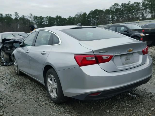 1G1ZB5ST4GF202622 - 2016 CHEVROLET MALIBU LS SILVER photo 3