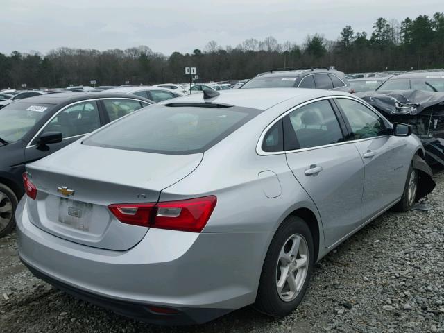 1G1ZB5ST4GF202622 - 2016 CHEVROLET MALIBU LS SILVER photo 4