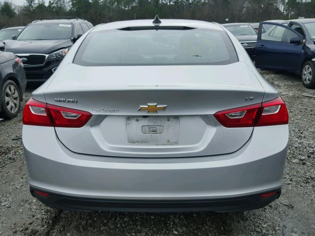 1G1ZB5ST4GF202622 - 2016 CHEVROLET MALIBU LS SILVER photo 9