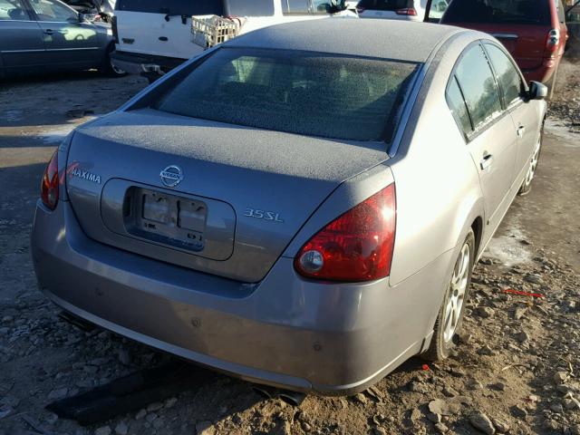 1N4BA41E67C860801 - 2007 NISSAN MAXIMA SE GRAY photo 4