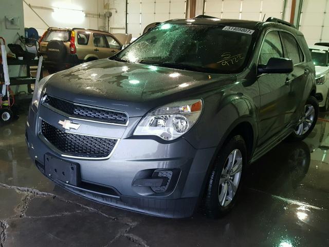 2GNFLEEK9D6279722 - 2013 CHEVROLET EQUINOX LT GRAY photo 2