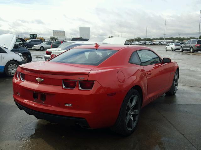 2G1FC1E3XC9176874 - 2012 CHEVROLET CAMARO LT ORANGE photo 4