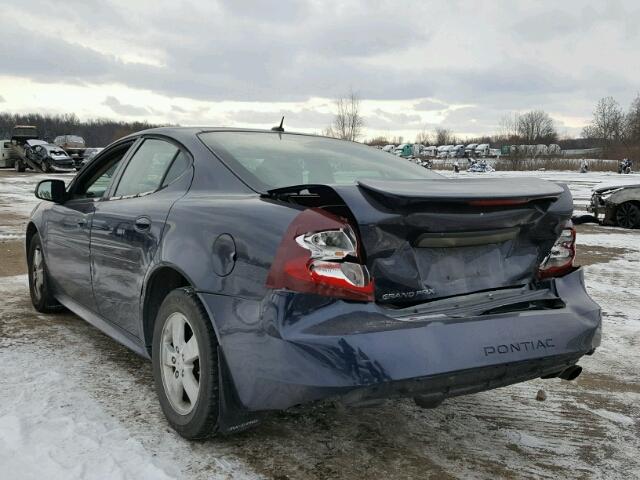 2G2WP552671129490 - 2007 PONTIAC GRAND PRIX BLUE photo 3