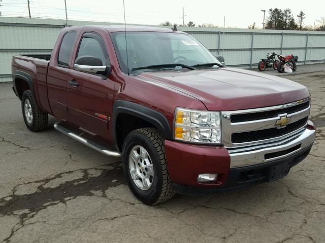 2GCFK19Y881114234 - 2008 CHEVROLET SILVERADO RED photo 1