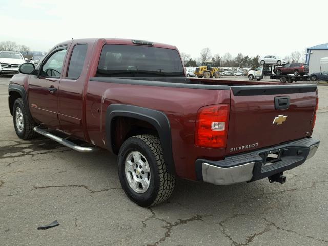 2GCFK19Y881114234 - 2008 CHEVROLET SILVERADO RED photo 3