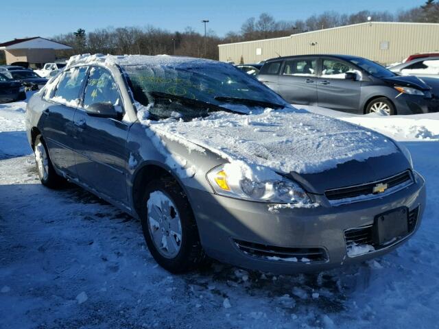 2G1WT58N179148844 - 2007 CHEVROLET IMPALA LT GRAY photo 1