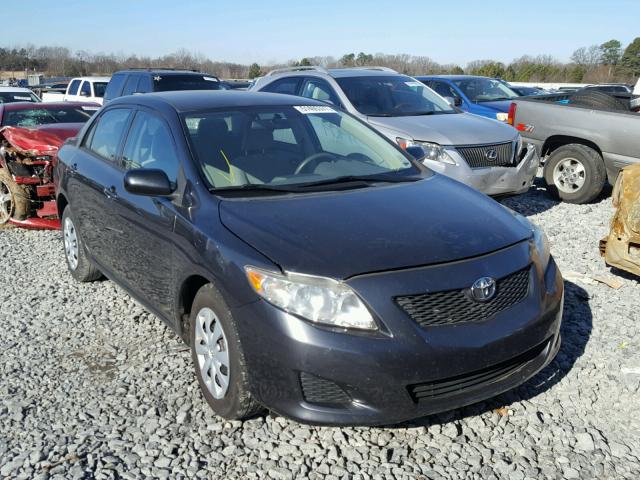 1NXBU4EE2AZ323321 - 2010 TOYOTA COROLLA BA CHARCOAL photo 1