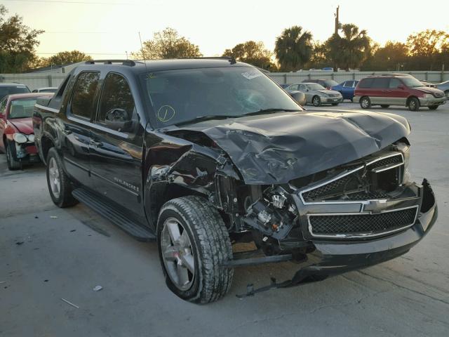 3GNEC12J57G267396 - 2007 CHEVROLET AVALANCHE BLACK photo 1