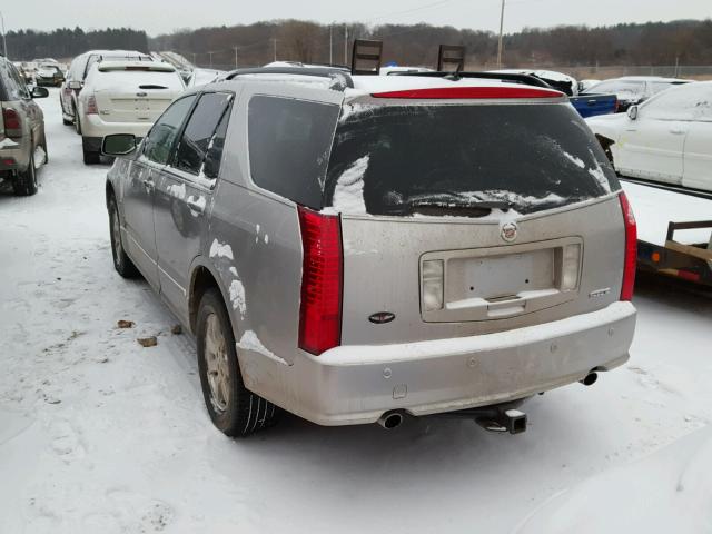 1GYEE637680100368 - 2008 CADILLAC SRX SILVER photo 3