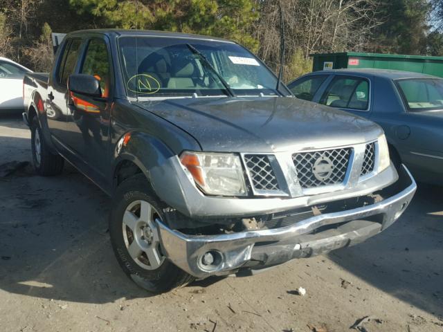 1N6AD07U16C469975 - 2006 NISSAN FRONTIER C GRAY photo 1