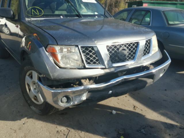 1N6AD07U16C469975 - 2006 NISSAN FRONTIER C GRAY photo 9