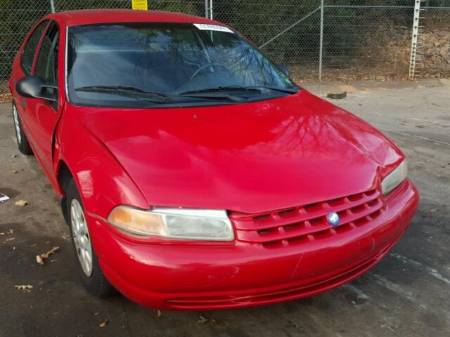 1P3EJ46X2WN289439 - 1998 PLYMOUTH BREEZE BAS RED photo 9