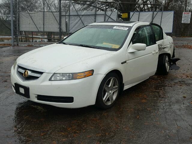 19UUA66226A052194 - 2006 ACURA 3.2TL WHITE photo 2