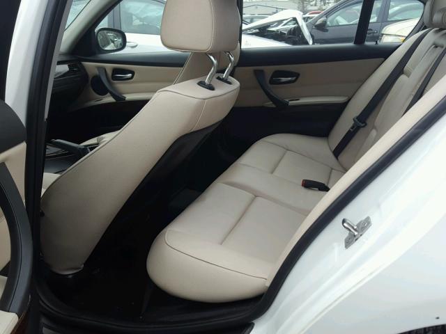 WBAPK7C55AA462667 - 2010 BMW 328 XI WHITE photo 6